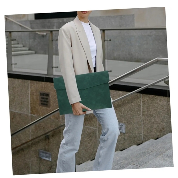 Green laptop holder bag New - Picture 2 of 8